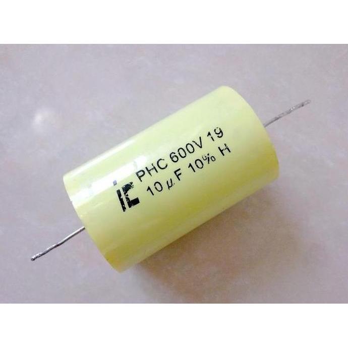 10UF 600V ILLIONIS CAPACITOR (IC) PHC SERIES USA 600 VOLT BARU