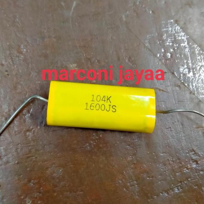 KAPASITOR AXIAL 104K 1600VOLT FORSALE