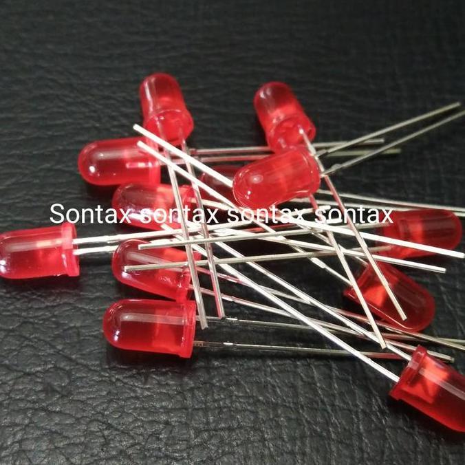 MERAH RED LED LED TERANG BRIGHT 5MM 5 MM STX27