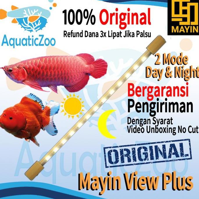 Mayin View Plus Lamp Celup Mayin Lampu Ikan Arowana Arwana Tanning Led