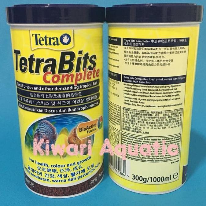 Tetra Bits / TetraBits Complete 300g / 300 gram / 300gr Makanan Discus