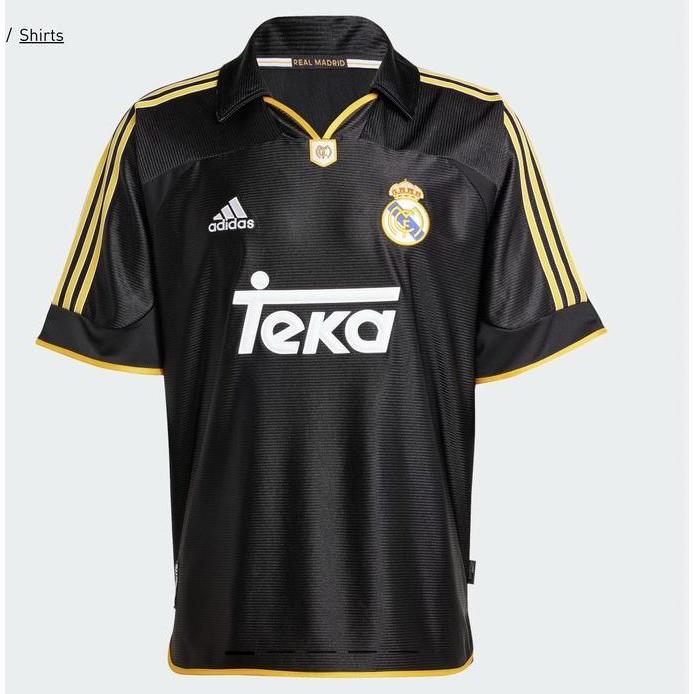 EPTEMU JERSEY BOLA RETRO REAL MADRID AWAY REISSUE ORIGINAL