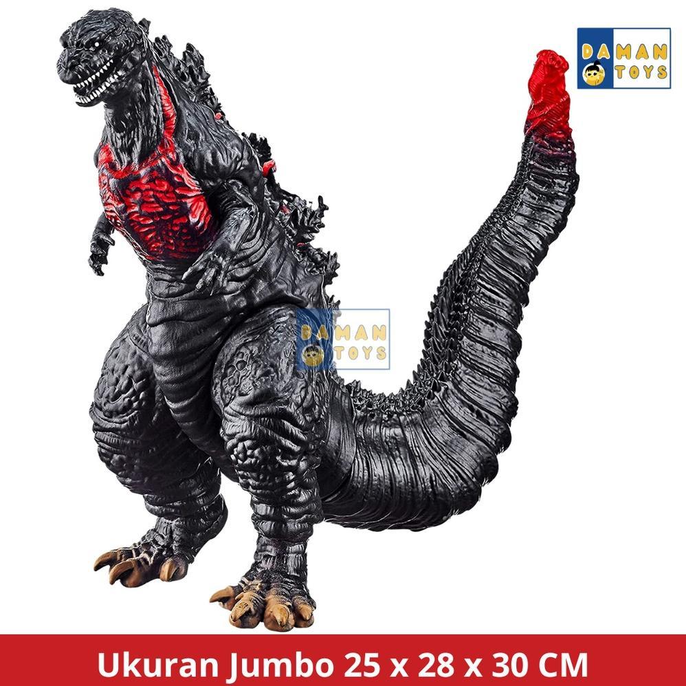 Godzilla Jumbo / Shin Godzilla Merah Dinosaurus Godzilla /Figure Godzila / Godzilla 28cm