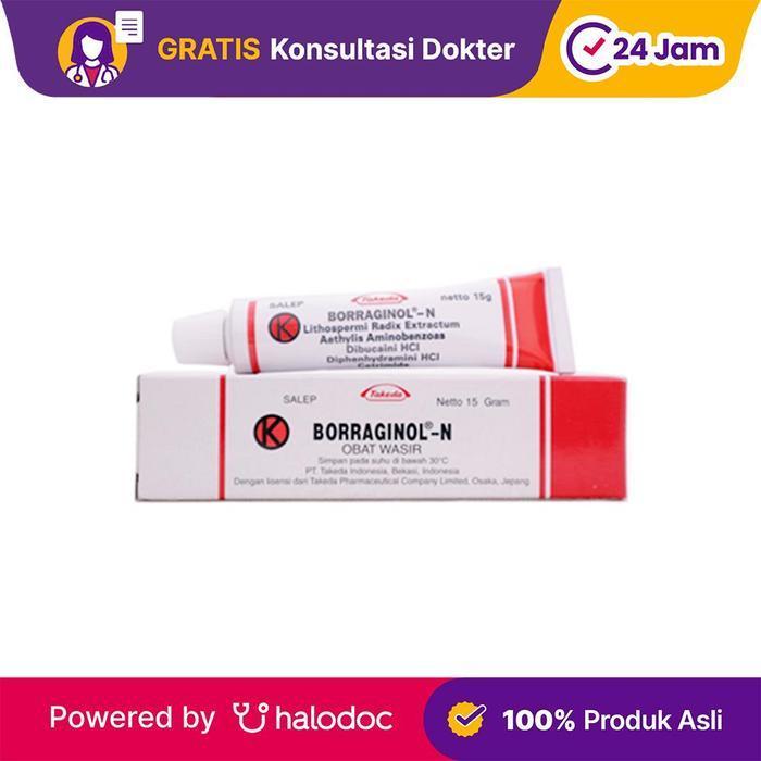 CLEARANCE SALE - Borraginol-N Salep 15 g (tube)