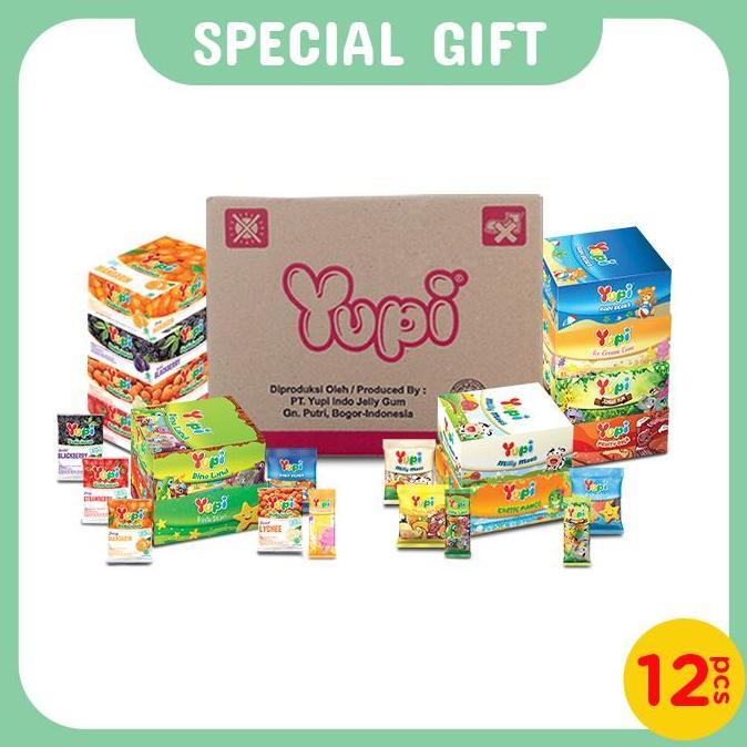 Yupi Karton Isi 12 Varian Box