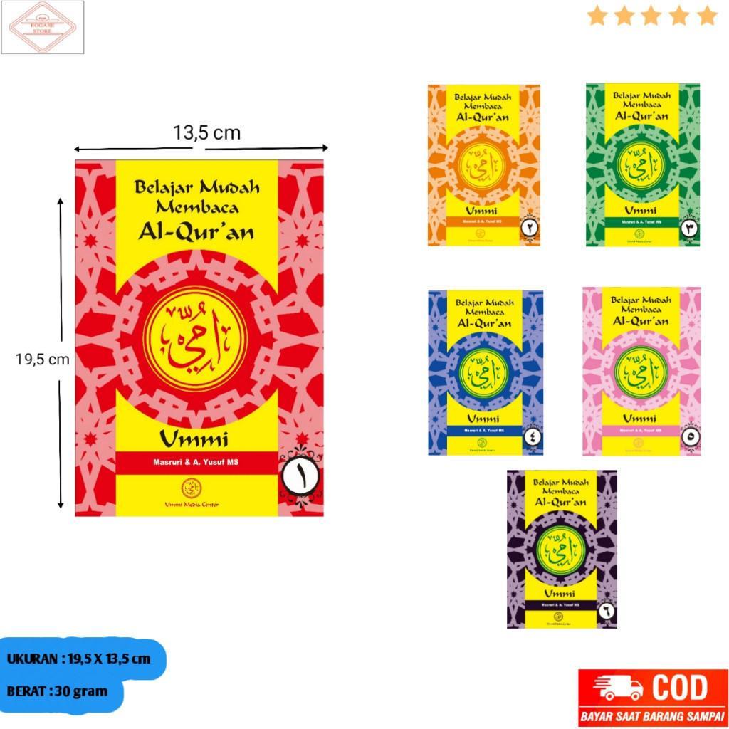 E S / Buku Metode Ummi Lengkap - Belajar Membaca Al Quran - Buku Ummi