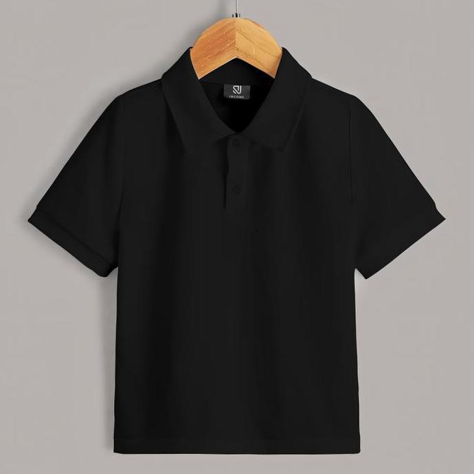 Boy- Baju Kaos Kerah Polos Anak / Baju Kaos Kerah Polo Anak 1-12 Tahun / Baju Kaos Anak Laki Dan Per