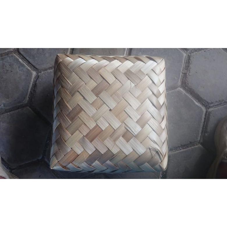 Besek Bambu 30x30x15 Besek Bambu Jumbo KnTn