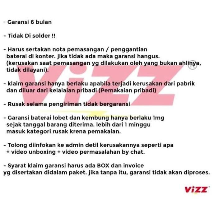 Acc- Baterai Vizz Bn46 For Redmi 7 Redmi Note 8 Baterai Vizz