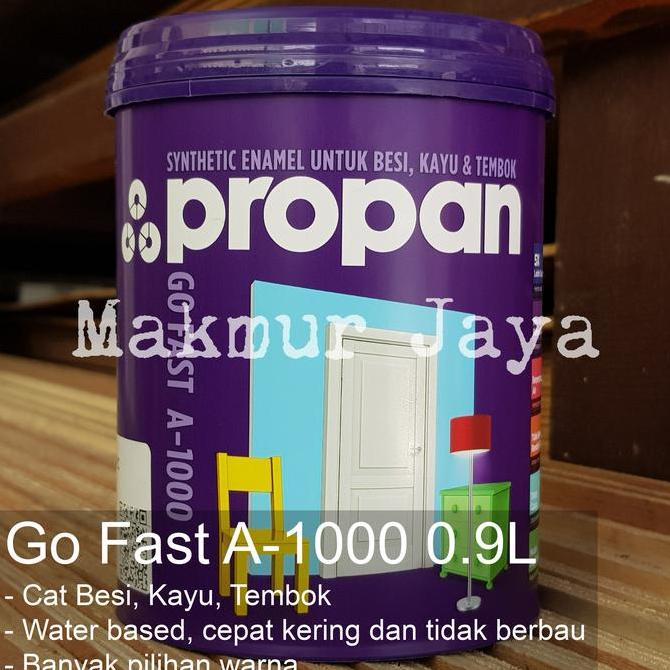 Go Fast A-1000 Cat Besi Kayu Water Based Propan