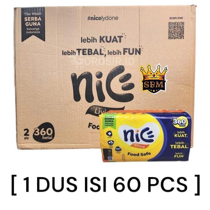Kenwol- Grosir Tissue Nice 180 Sheet Harga 1 Dus Tissue Nice 180 Sheet I