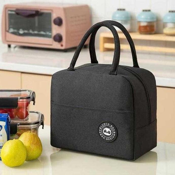 LADHUVHI Tas Bekal Lunch Bag Karakter / Tas Bekal Makan Portable Insulation Hot and Cold Lunch Bag /