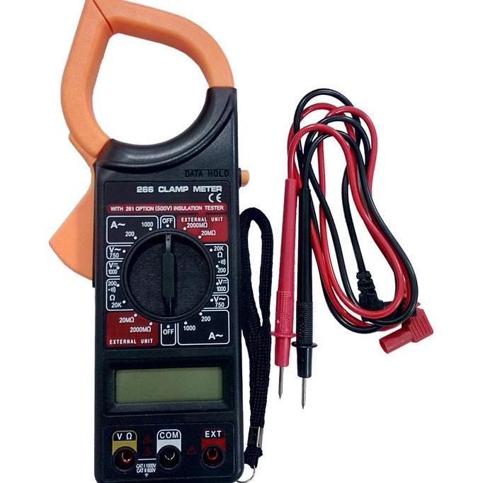 HARGA TERBAIK - Clamp Meter / Tang Ampere Digital MY266 / multi tester