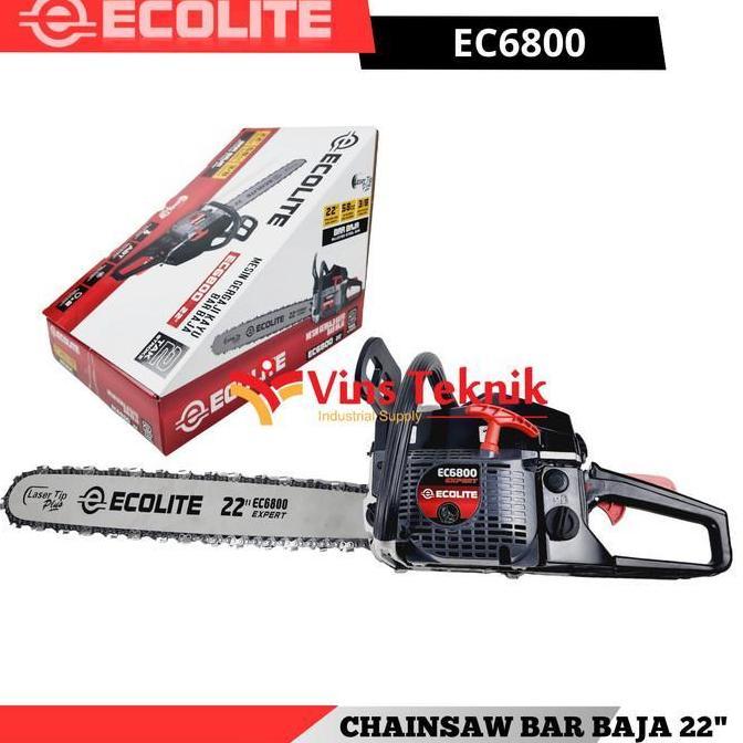 Grosir Ecolite Ec 6800 Chainsaw 22Inch Mesin Gergaji Chain Saw Ec6800