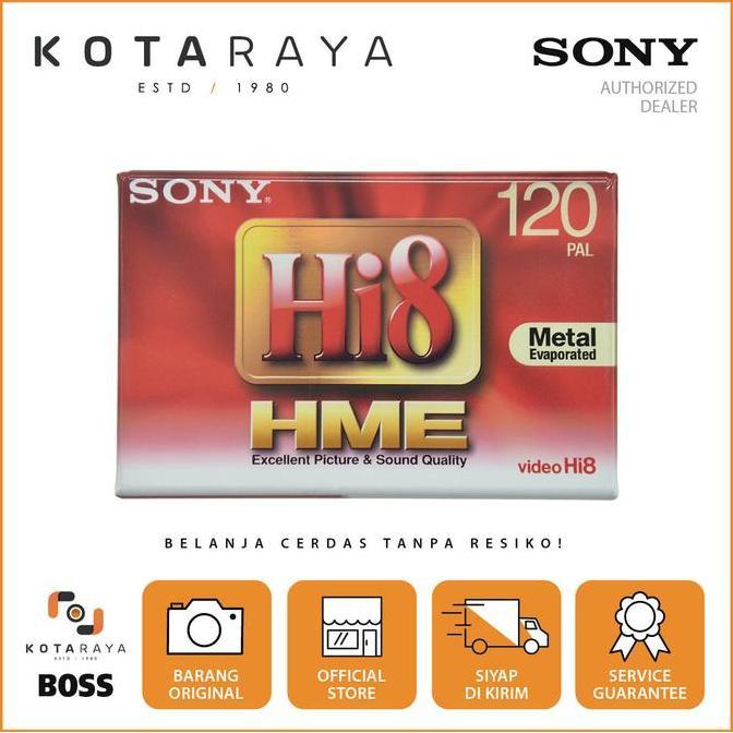 DISKON SPESIAL - Sony E5 120 HME Hi8 Kaset Video Dvd Cd Lagu