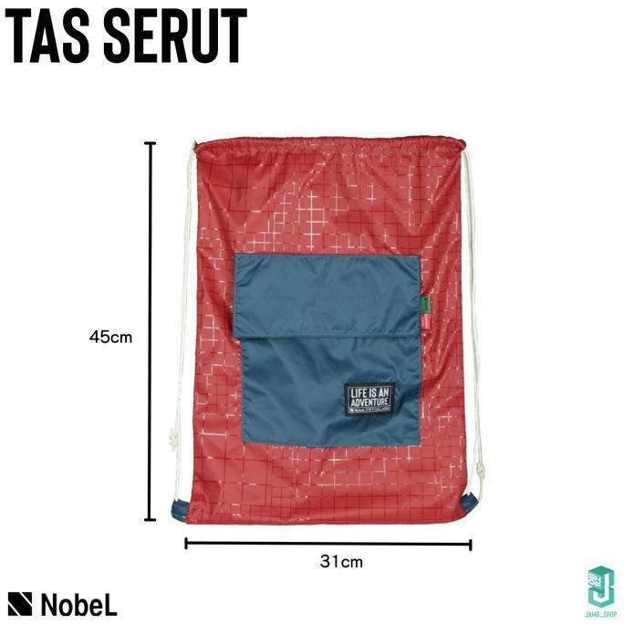 Weargo- Tas Serut|Nobel Outdoor|String Bag|Gymsack|Tas Sepatu