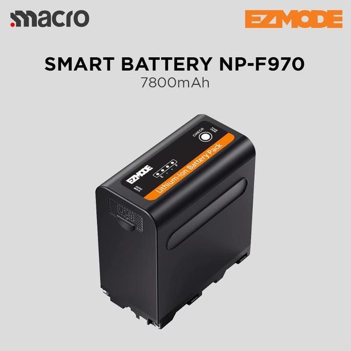 Twara- Ezmode Smart Battery Np-F970 Support Powerbank - 7800Mah