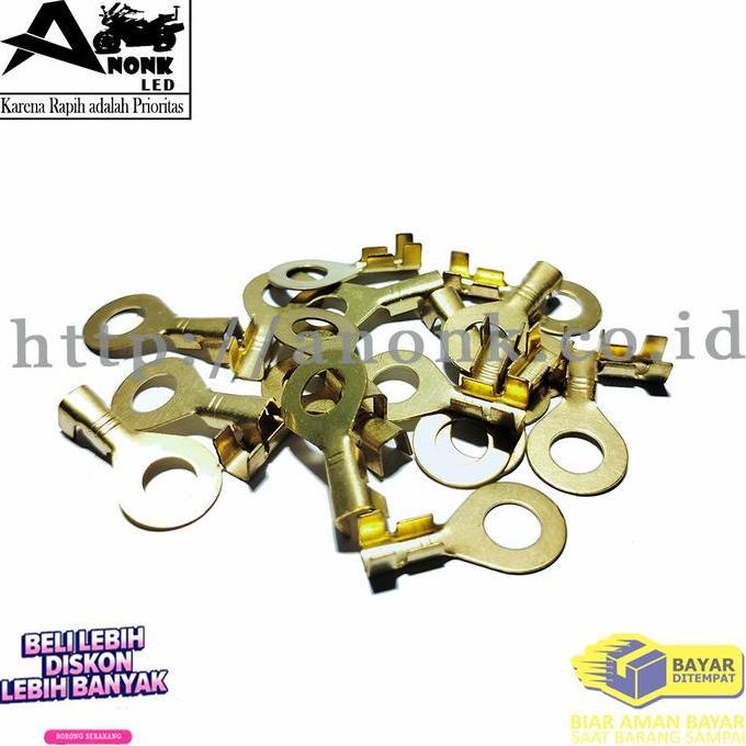 Promo Skun Bulat 6Mm / Skun Ring 6Mm /Skun Ring Baut 10 / Skun Massa 6Mm Cod