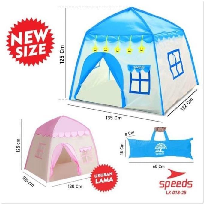 Tenda Bermain Anak model rumah Tenda Kids Anak Speeds LX 018-25