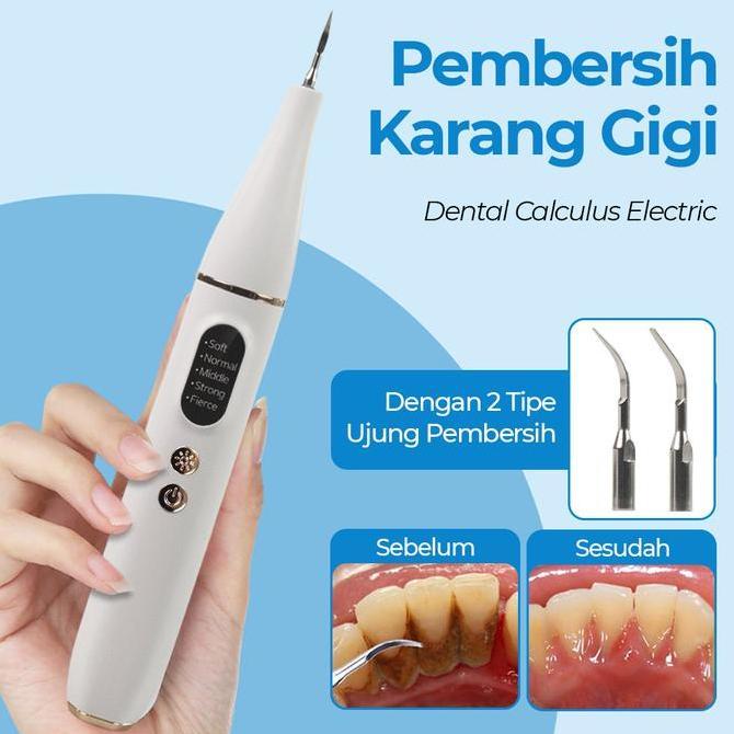 QINGACHO Alat Pembersih Karang Gigi Dental Scaling Ultrasonic Dental Calculus Electric