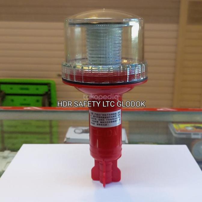 TERBARU - LAMPU NAVIGASI KAPAL PANEL SURYA 3 WARNA / LAMPU JARING UNTUK NELAYAN