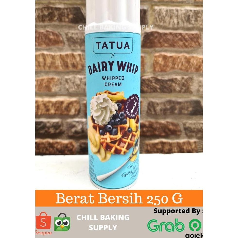 Runmilk- Tatua Dairy Whip ( Whipped Cream ) Aerosol - 250 G
