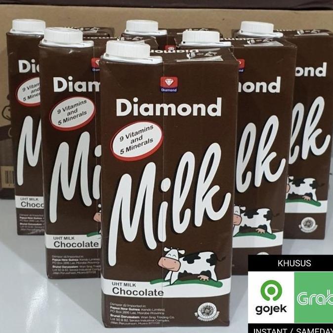 Runmilk- Susu Uht Diamond Coklat Cokelat Chocolate 1 Liter