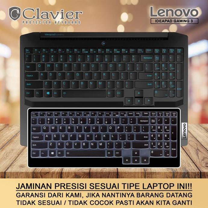 Keyboard Protector Cover Lenovo IdeaPad Gaming 3 3i 15 Silikon Cooskin