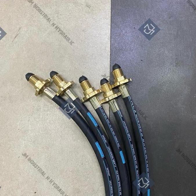FLASH SALE - Pigtail Selang Gas 50kg 1/2" High Pressure Selang Kawat (High Quality Hose)