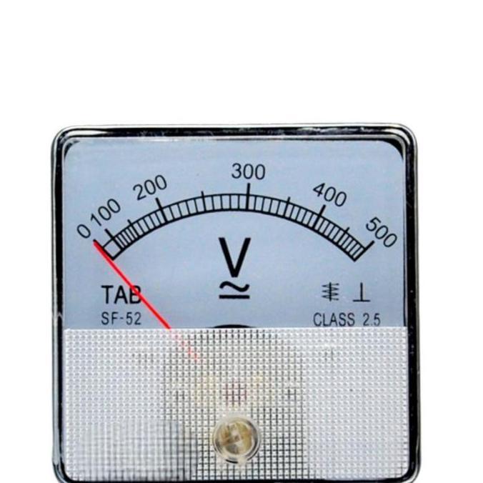 Promo Volt Meter Analog Ac / Dc 500 V Cr52 Cod