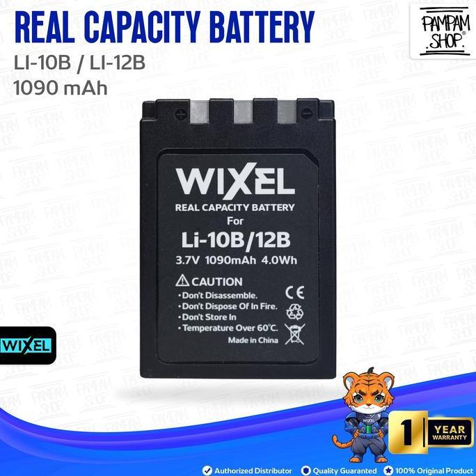TERLARIS - WIXEL Baterai Kamera LI-10B / LI-12B Compatible for Olympus Camedia C-70 C-7000 C-760 C-7