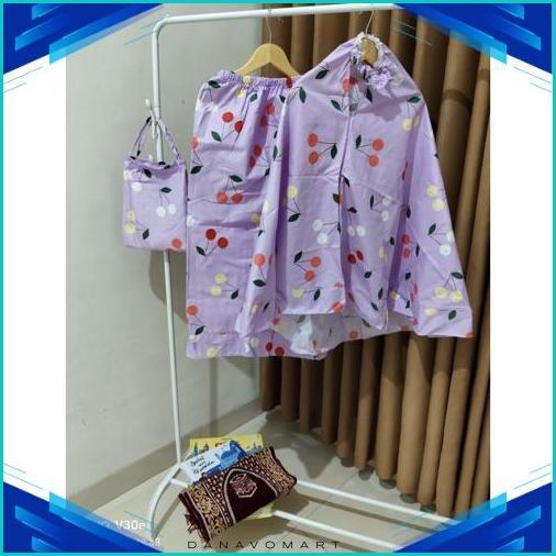 Diskon Lebaran Mukenah Anak Karakter Usia 3 - 12 Tahun Katun Claudia