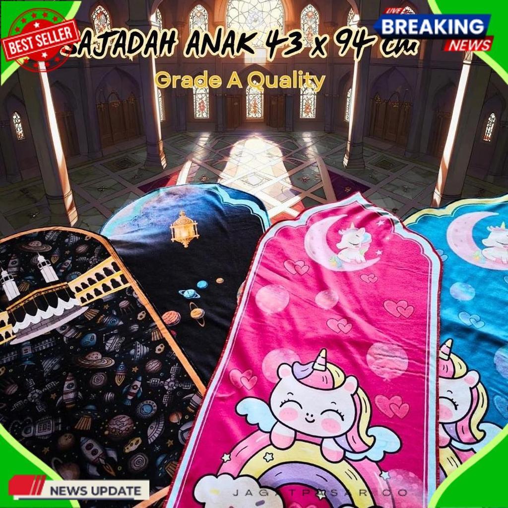 Diskon Lebaran Sajadah Anak Karakter Sajadah Karakter Anak Sajadah Tanggung Sajadah Kubah Anak Sejad