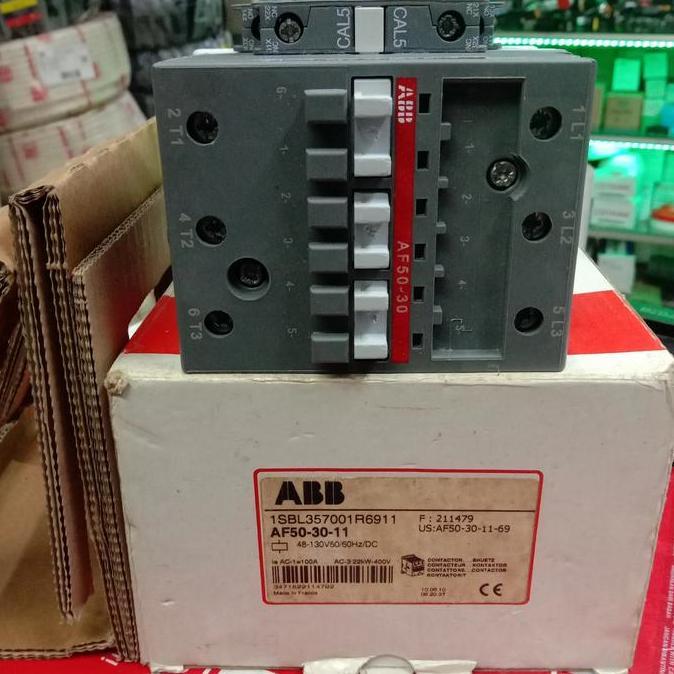 HARGA DISC - kontaktor ABB AF50-30-11, 100a