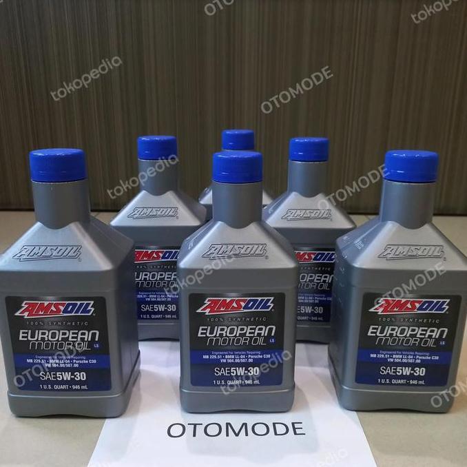 AMSOIL EUROPEAN MOTOR OIL SAE 5W30. ORIGINAL AMSOIL