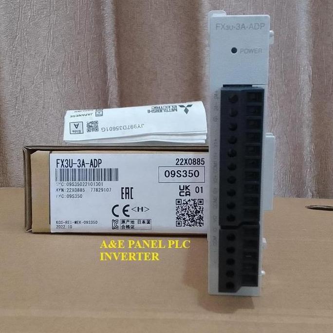 FX3U-3A-ADP PLC Mitsubishi FX3U3AADP FX3U 3A ADP Original Mitsubishi analog Modul
