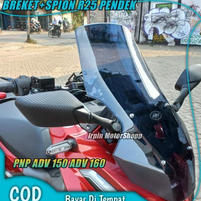 Variasi Honda Adv 150 Adv 160 Breket Spion R25 Original Gma Nemo