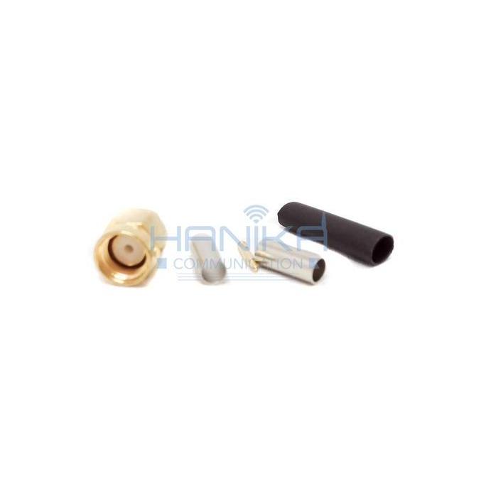 Konektor RG-174 to SMA Male Connector Kabel RG174 ke Antena HT Cowo