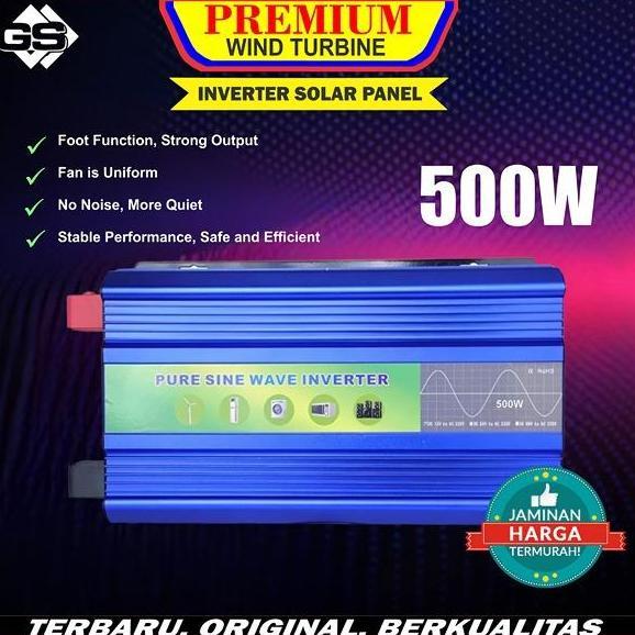 NEW DC/AC POWER INVERTER PSW 500W (MAX OUTPUT 1000W)