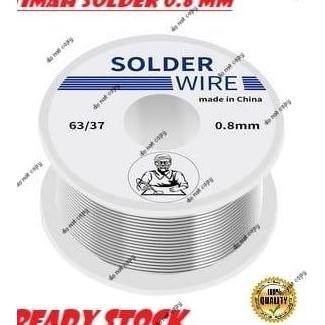 Timah Solder 0.8mm Timah Gulung Solder 0.8mm 63/37 Solder Timah