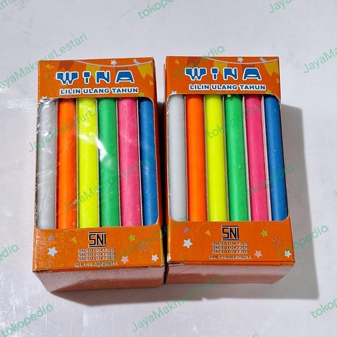 Lilin kecil / Lilin Natal / Lilin warna warni