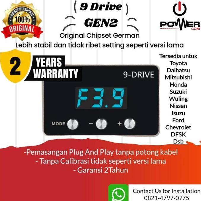 9 Drive Throttle Controller Piggyback | 9-Drive Throttle Controller