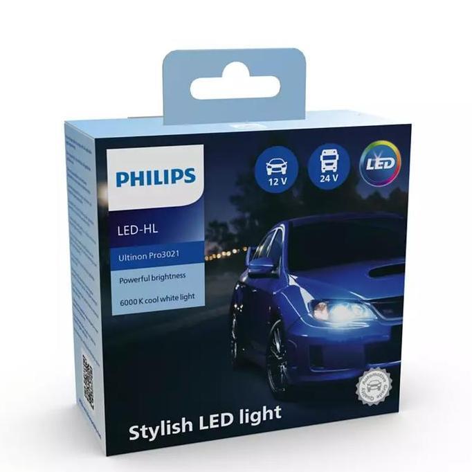 Bohlam H4 LED - HL- Original PHILIPS Ultinon Pro3021