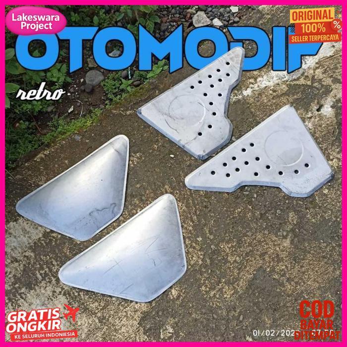 Cod Box Aki Dop Aki Tepong Aki Cover Tutup Aki Bodi Samping Custom Bahan Japstyle Jepstil Scrambler 