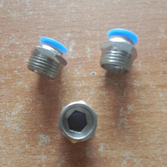 nepel fitting pneumatic angin pc 12.04 / 12mm drat 1/2 inch