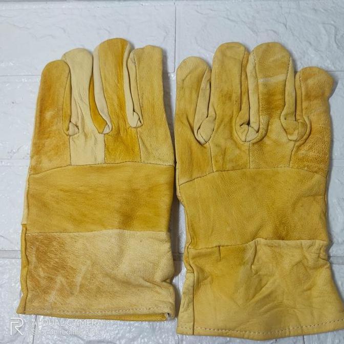 Sarung Tangan Las Argon KUNING Welding Glove Argon