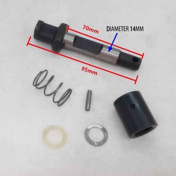 MABUROO Spare Part Ph PH65A Lock Set For Jack Hammer Stopper Lever Fix Pin Pengunci Mata Bobok Jack 