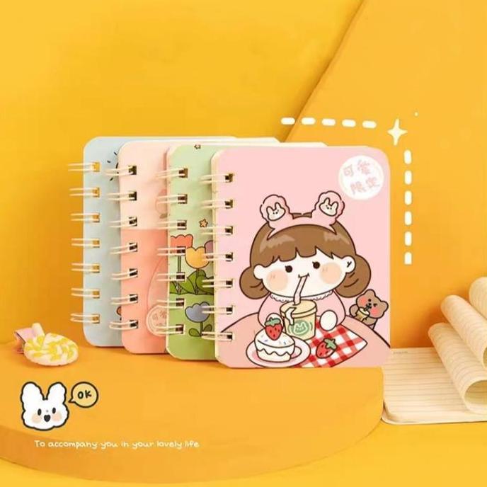Ready NOTEBOOK MINI A7 AESTHETIC/ BUKU DIARY KECIL/ NOTEBOOK MINI/ NOTEBOOK AESTHETIC