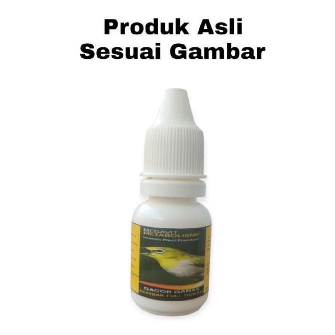 MEGAVIT - Vitamin dan Doping Burung Pleci Premium Buka Paruh Biar Gacor murah