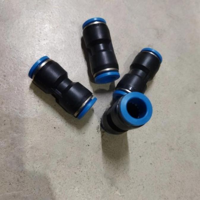 Sok Selang Angin Selang PU Pneumatik 8mm x 8mm lurus